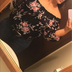 Off the shoulder top